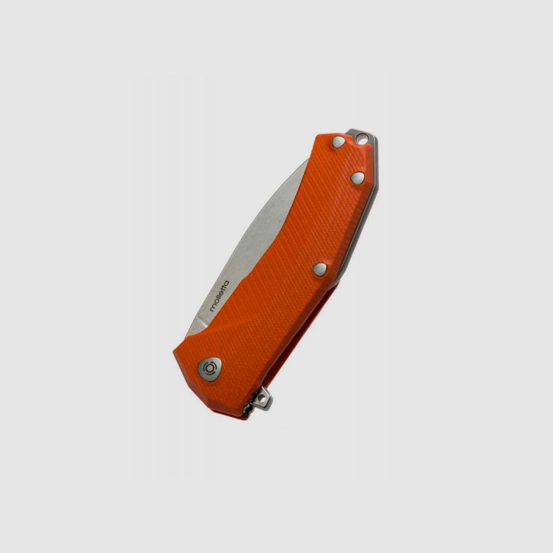 Lionsteel KUR Taschenmesser Sleipner G10 Orangener Griff