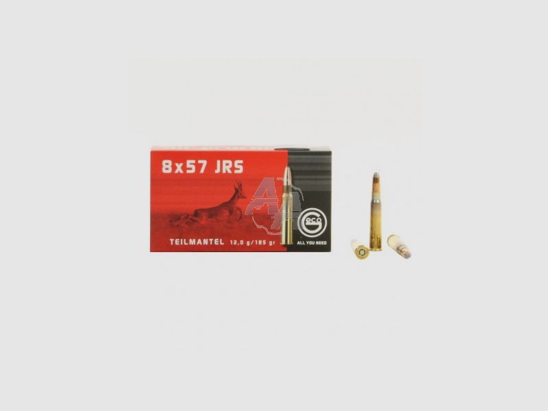 Geco Munitie 8x57JRS Soft Point 185gr x20