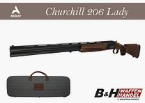 Akkar Silah Churchill 206E Lady Black II / Damenflinte / Bockdoppelflinte / BDF / Stahlschrotbeschuss
