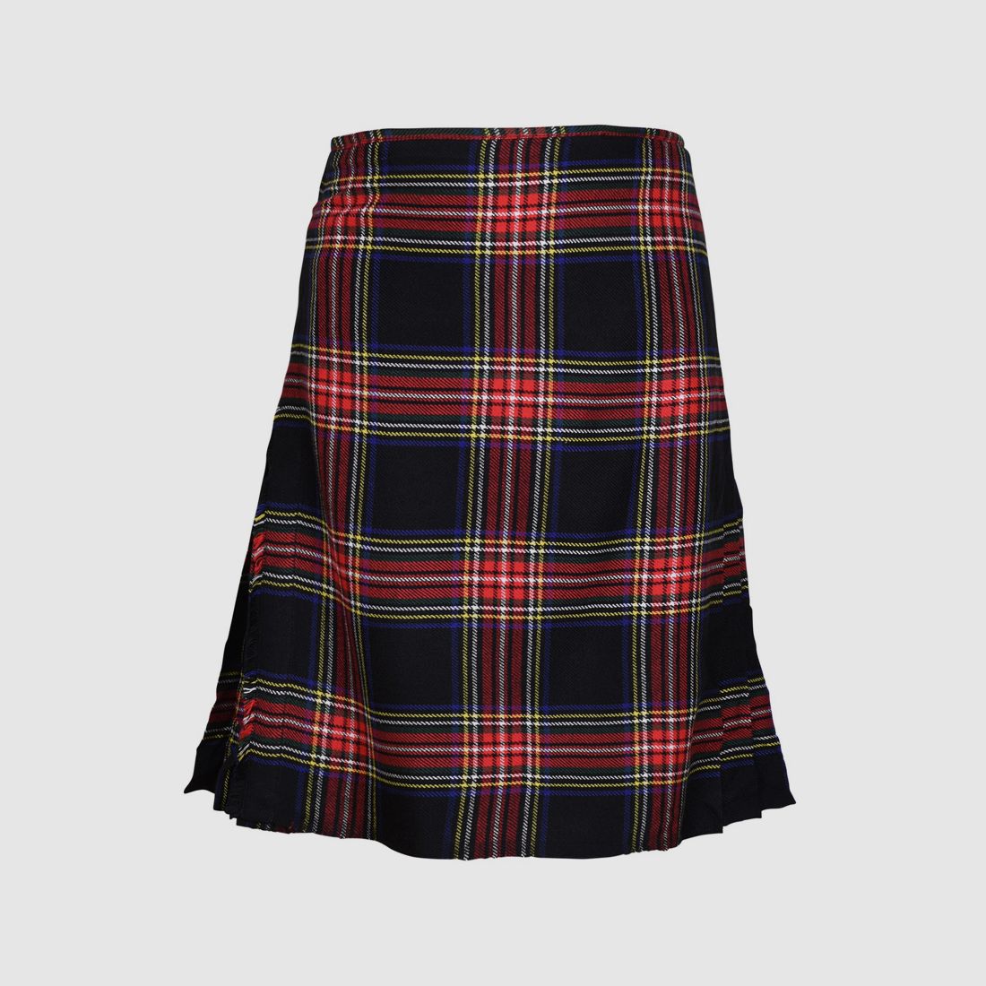 Męski kilt z kolorową tartanową szkocką spódnicą