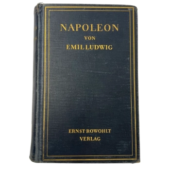 Napoleon Emil Ludwig 1st Edition 1925 Ernst Rowohlt