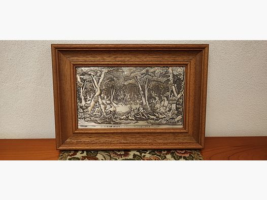 Rilievo in argento secondo J.E. Ridinger Limitato 0198/1200 Argento fine