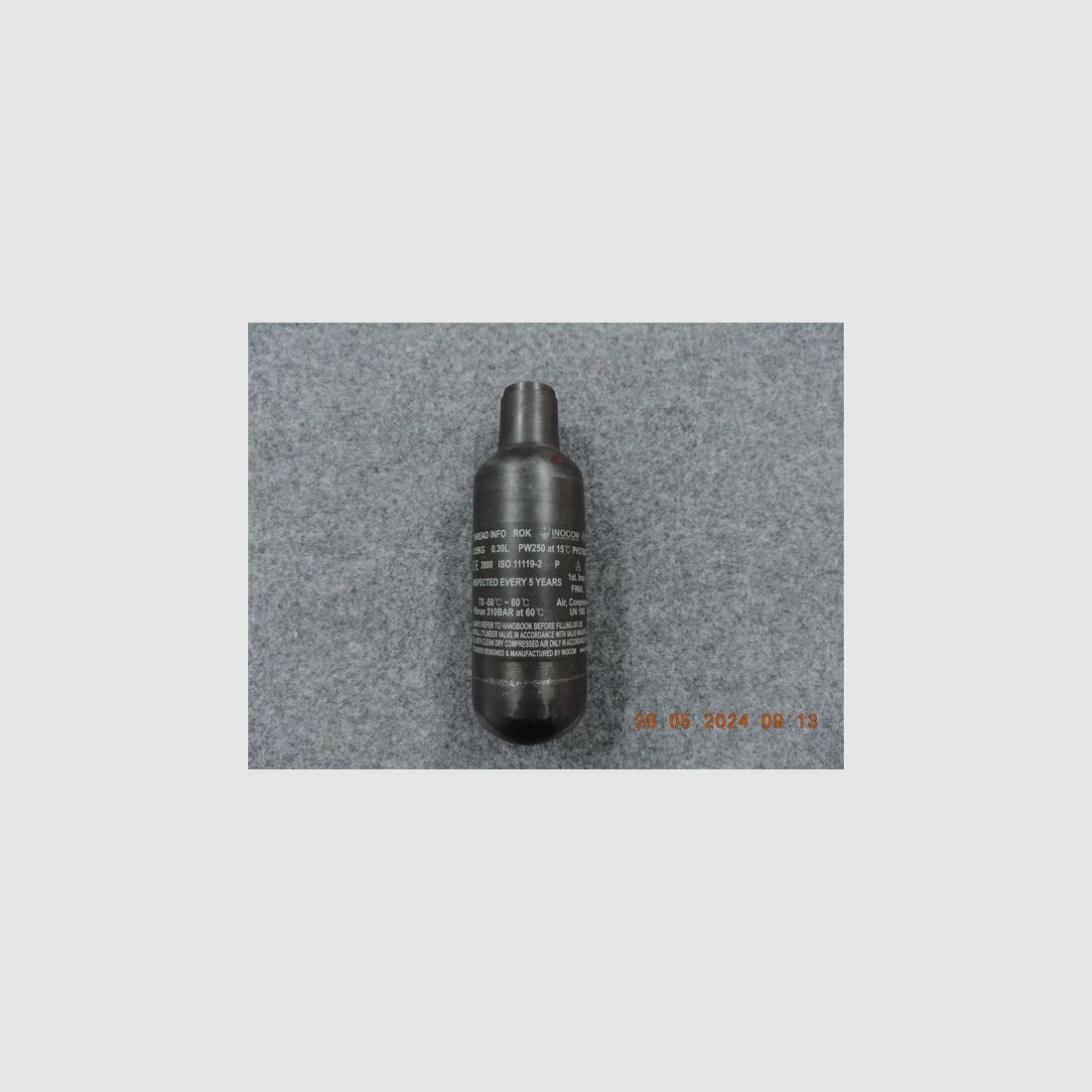 FX Carbon-Bottle 300 cc, 250bar, für Pressluftwaffen