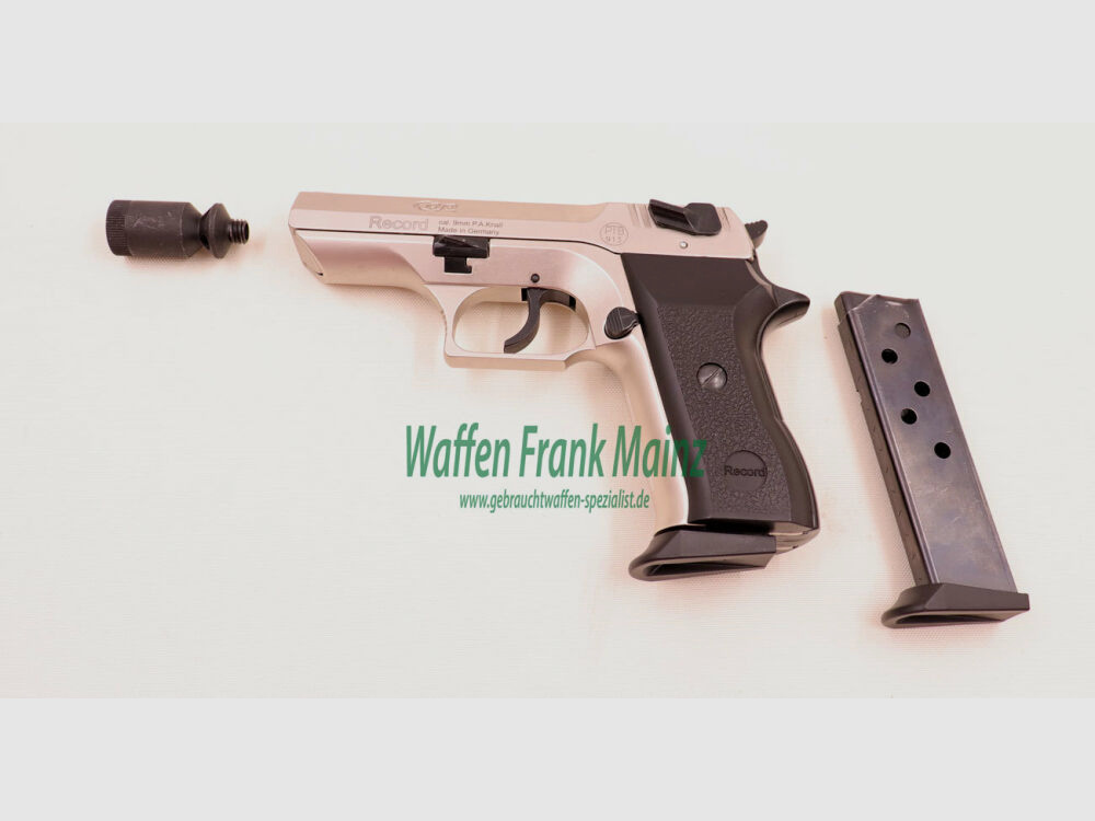 Record, Deutschland COP vernickelt 9mm P.A.K.