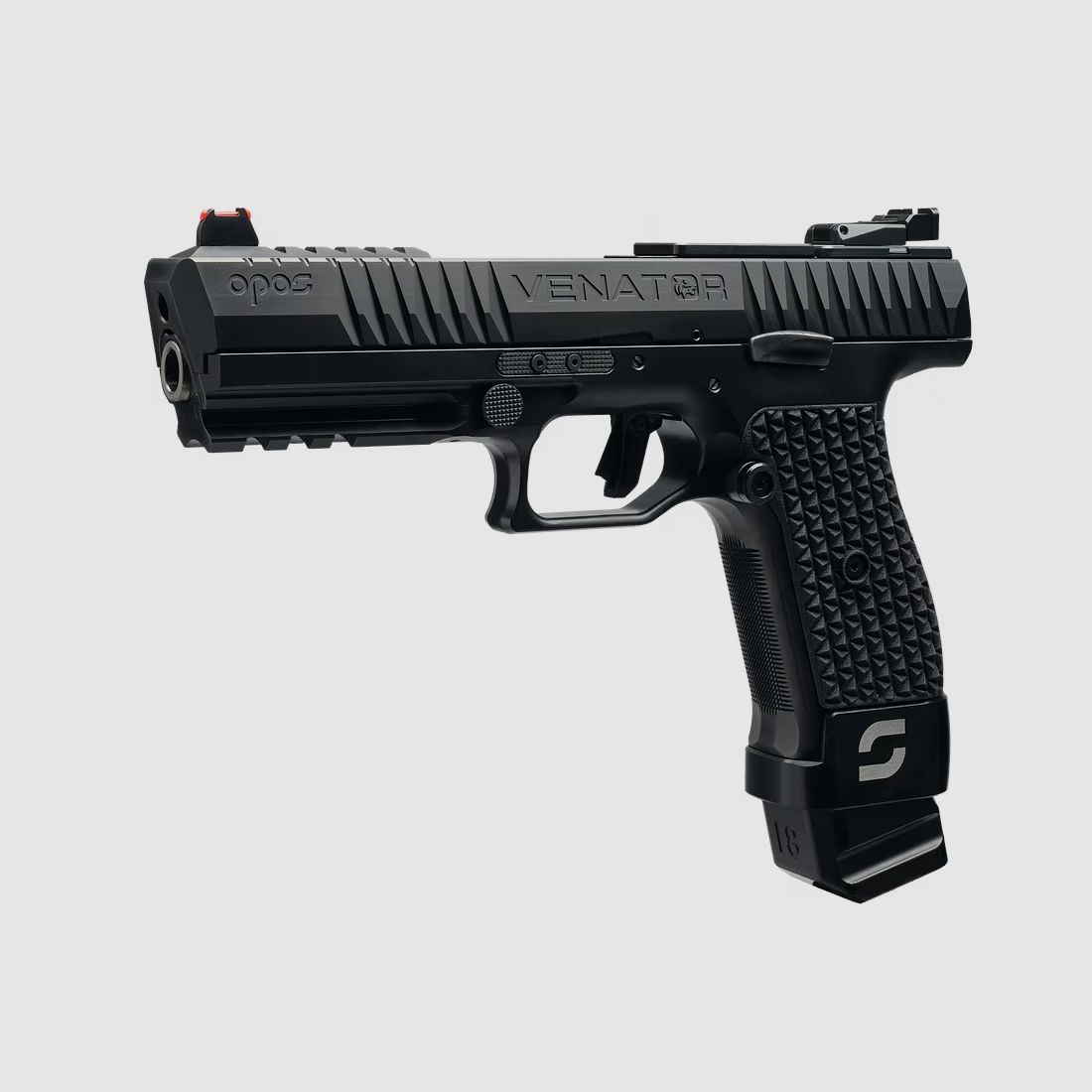 Kit de óptica OPOS - HS507Comp, Magwell, Silica Grip, 3x 20rds.