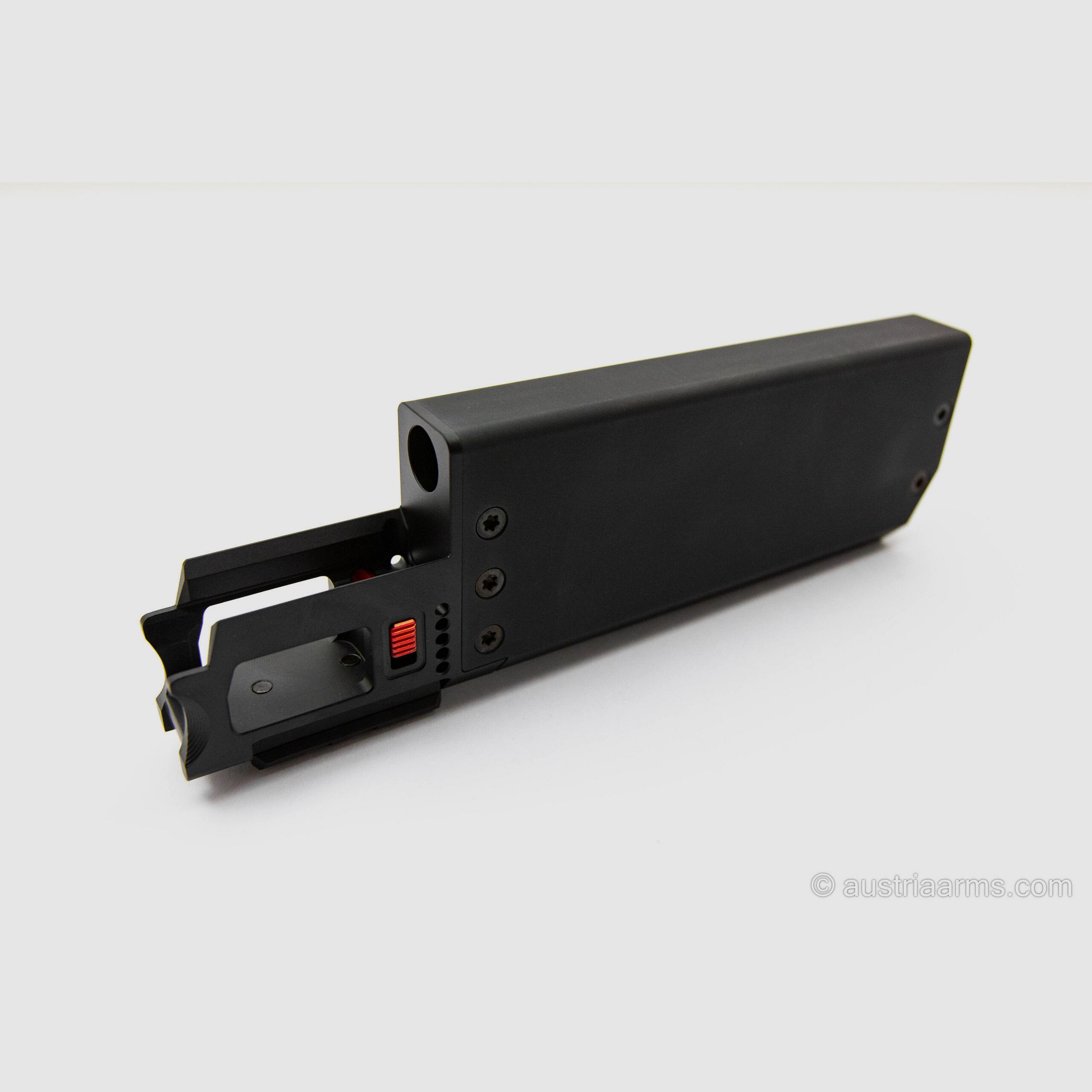 Fischer FD917 Compact Silencer – 9x19mm HK SFP9, Black, image 2 of 3