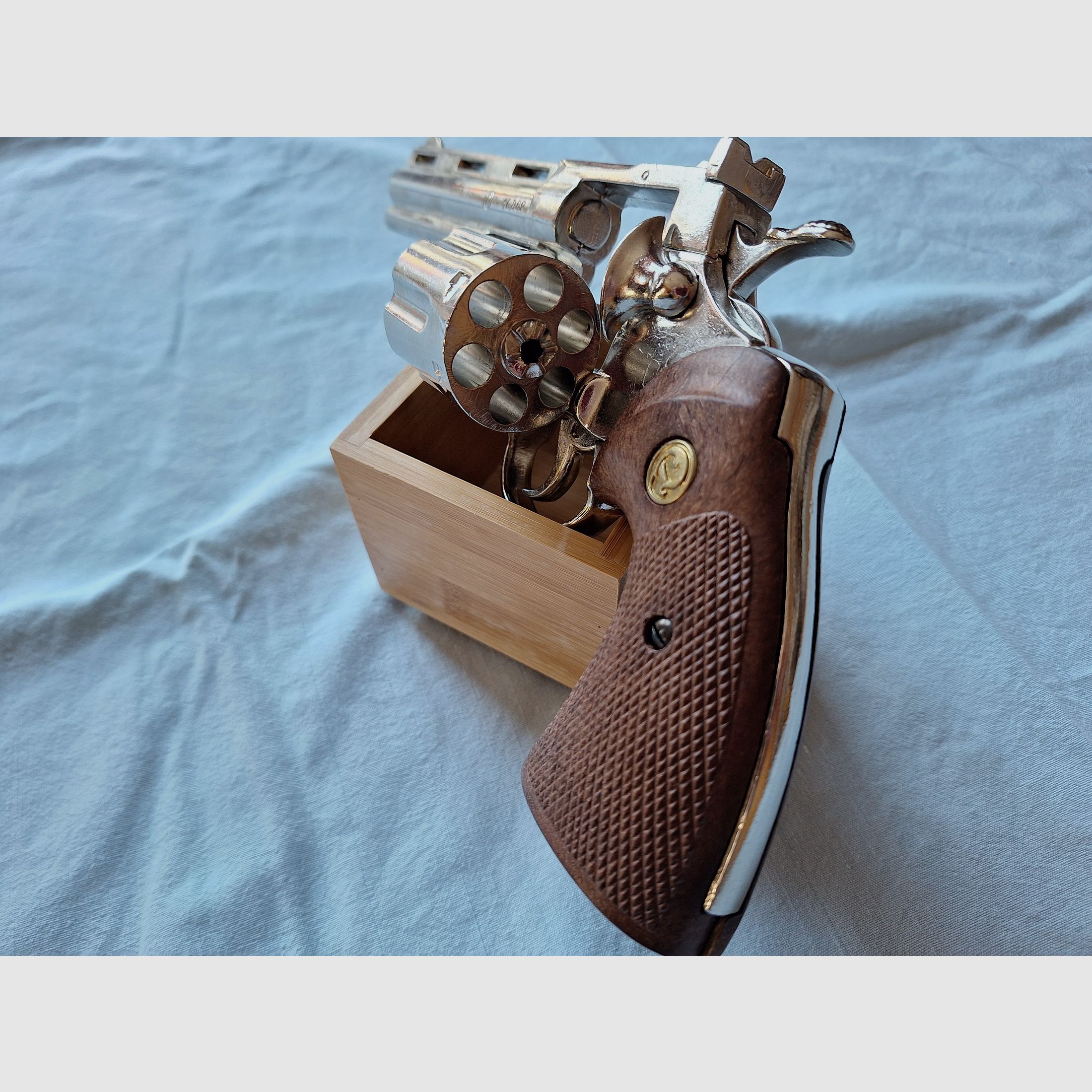 DENIX Deko Revolver Phyton USA 1955 6"