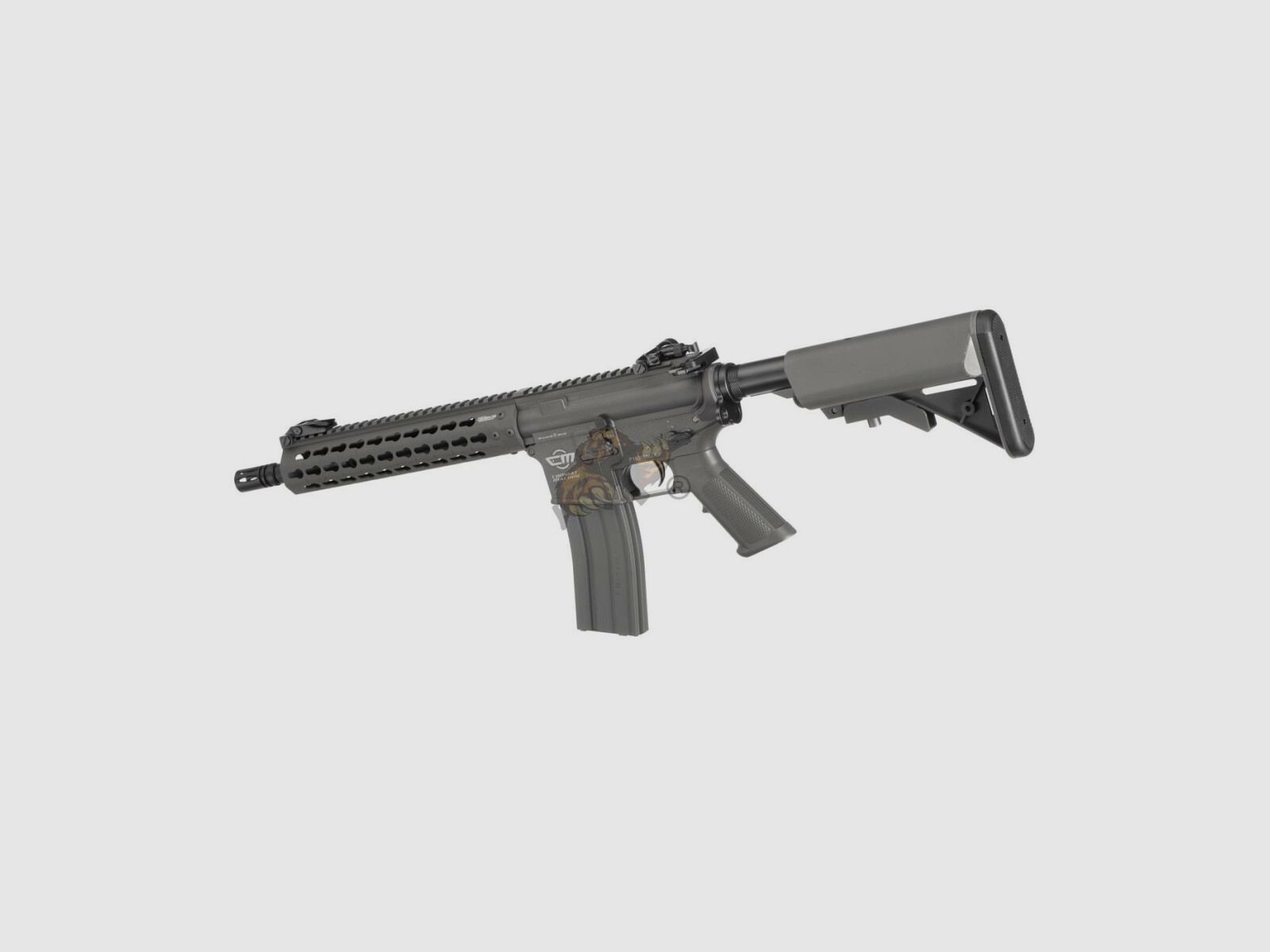 G&G CM15 KR Carbine 10 Inch in Battleship Grey Airsoft S-AEG frei ab 18
