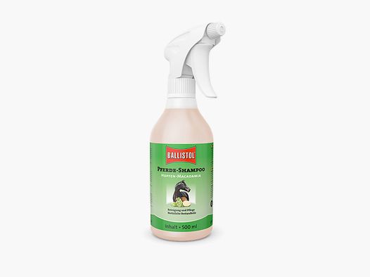 Shampoo für Pferde Macadamia und Hopfen – 500 ml von Ballistol