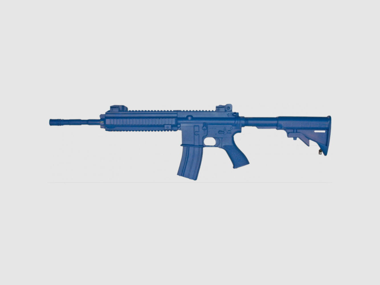 Rings Blueguns fucile da allenamento AR15 A2 blu