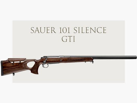 J.P. Sauer & Sohn SAUER 101 GTI SILENCE 8x57IS LL 42 cm incluido silenciador integral
