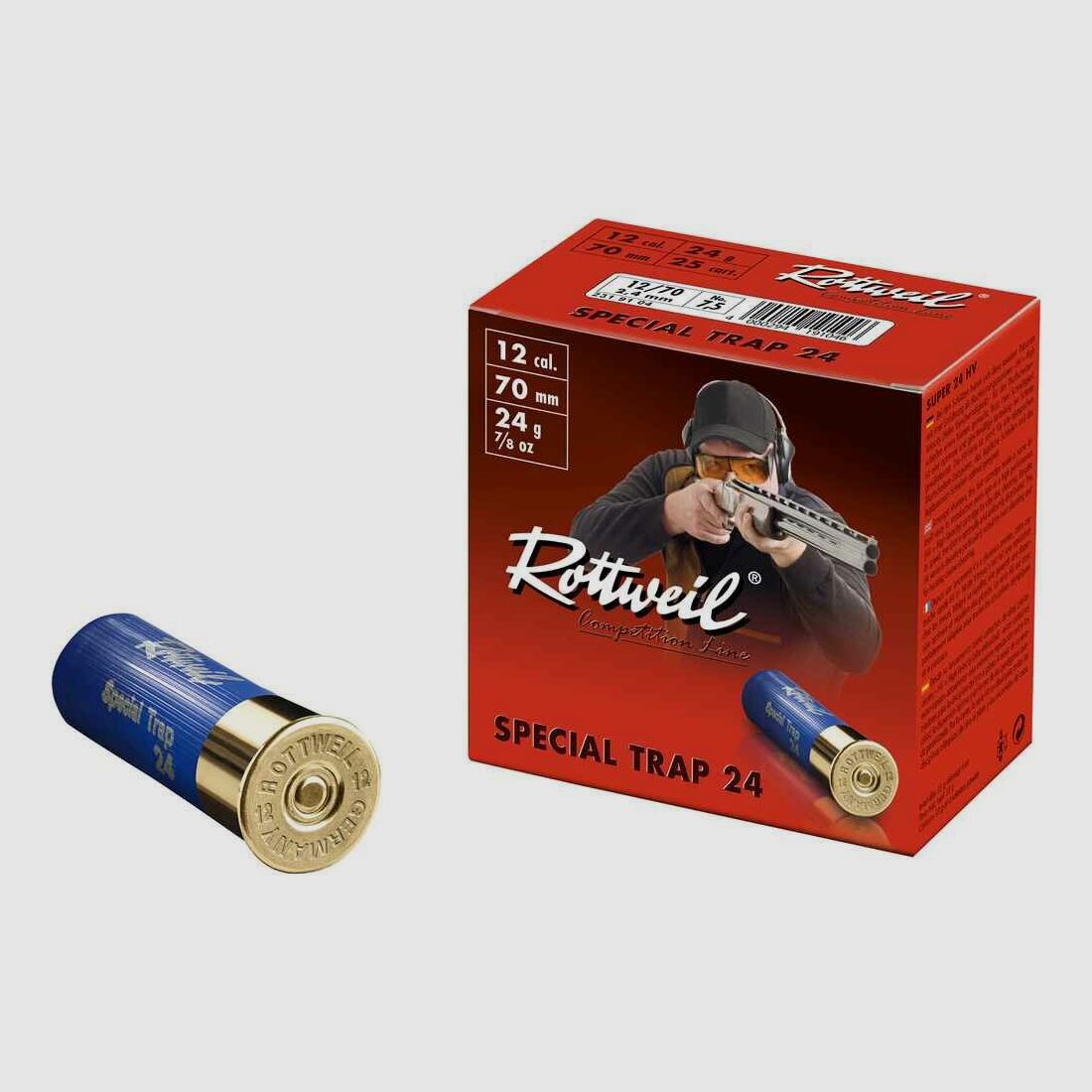 Rottweil Special Trap 24 - 24gr. 2,4mm - 25Stk