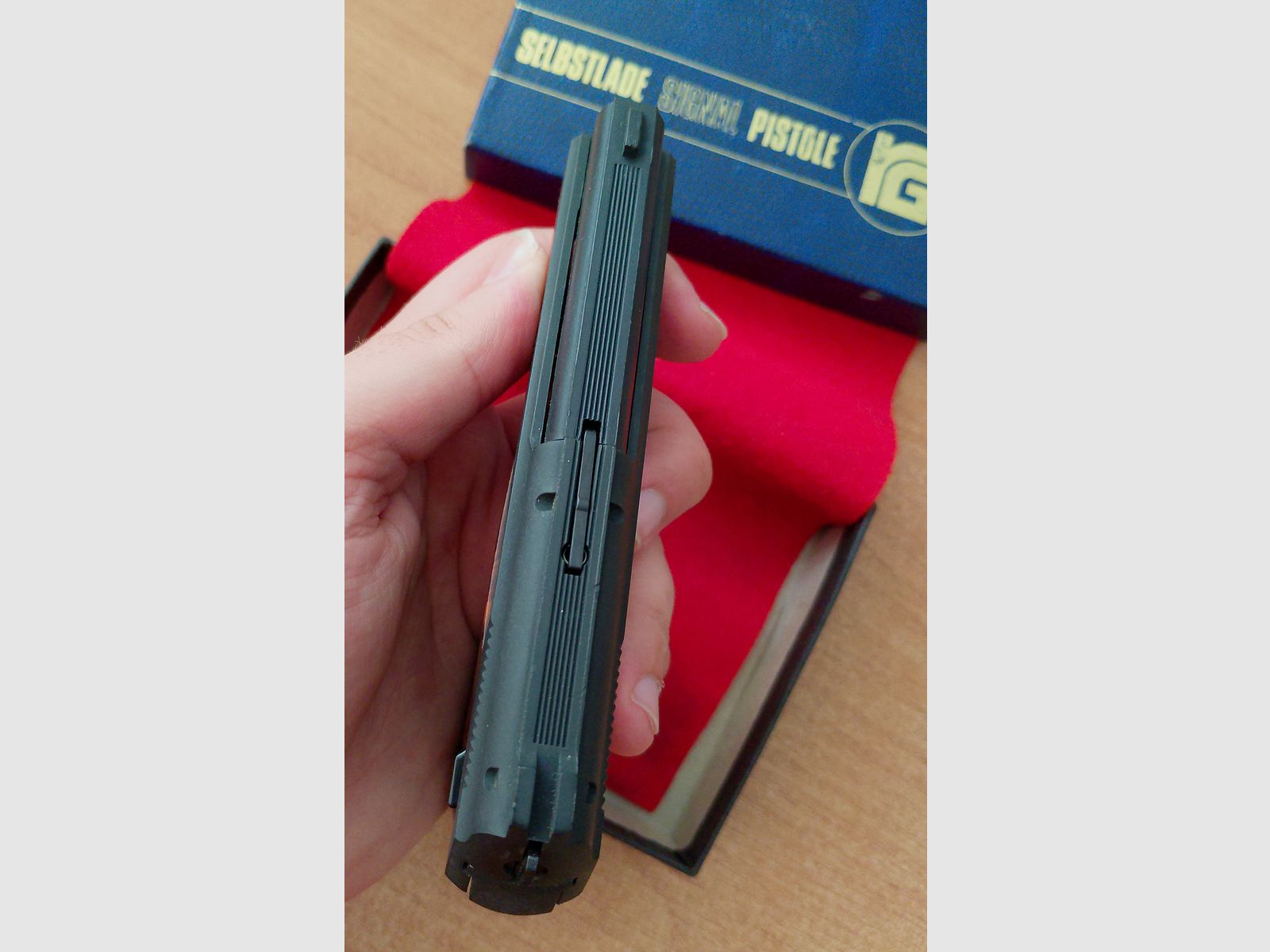 Seltene Röhm RG 8 im Kaliber 8 mm Knall/ PTB 412 mit OVP!
