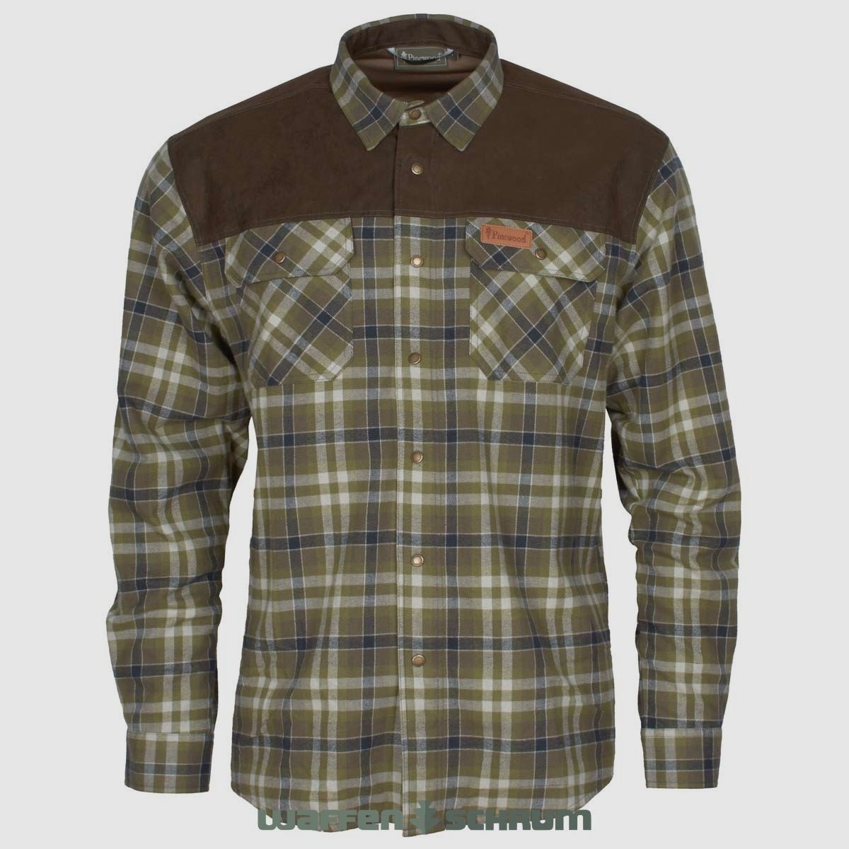 Pinewood Hemd Douglas H. Olive/ L. Khaki