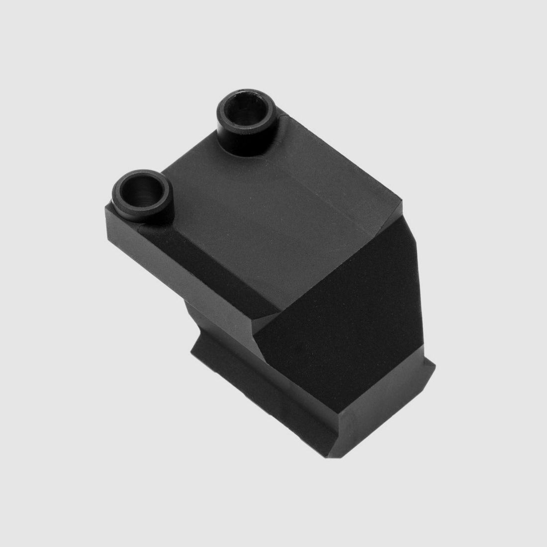Buttstock Adapter | CNC ALU | schwarz eloxiert | Huben GK1