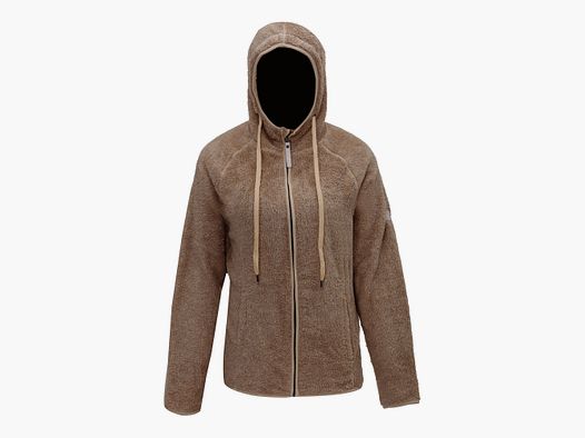 Giacca True North Softpile Donna Bark Melange