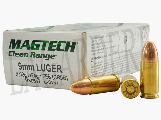 MAGTECH CR9B CLEANRANGE (PATRONE MIT GESCHOSS)