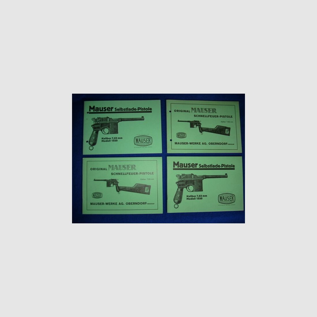 Bedienungsanleitung Kurzwaffen 12 Stück