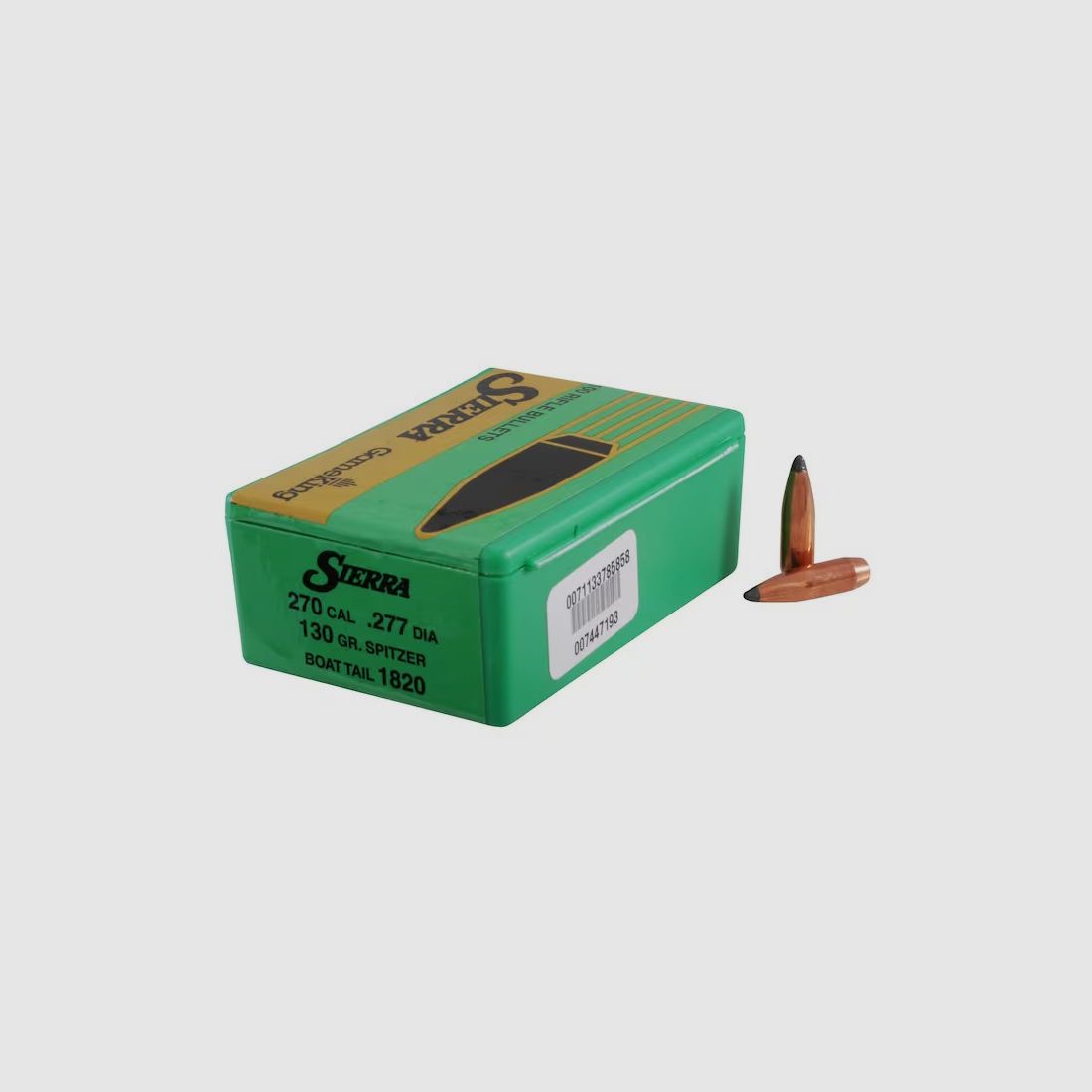 Proiettile Sierra .270/.277 130GR SBT 100 pezzi