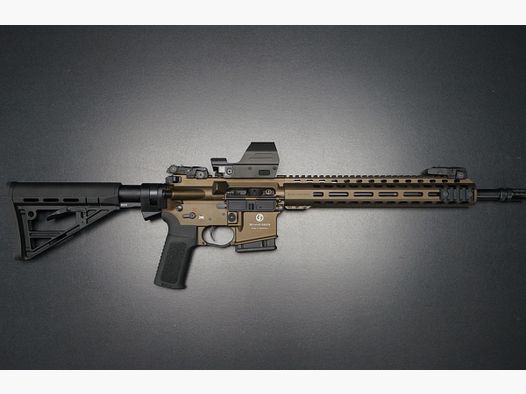 Schmeisser AR15 M4FL Bronze mit Falke LE