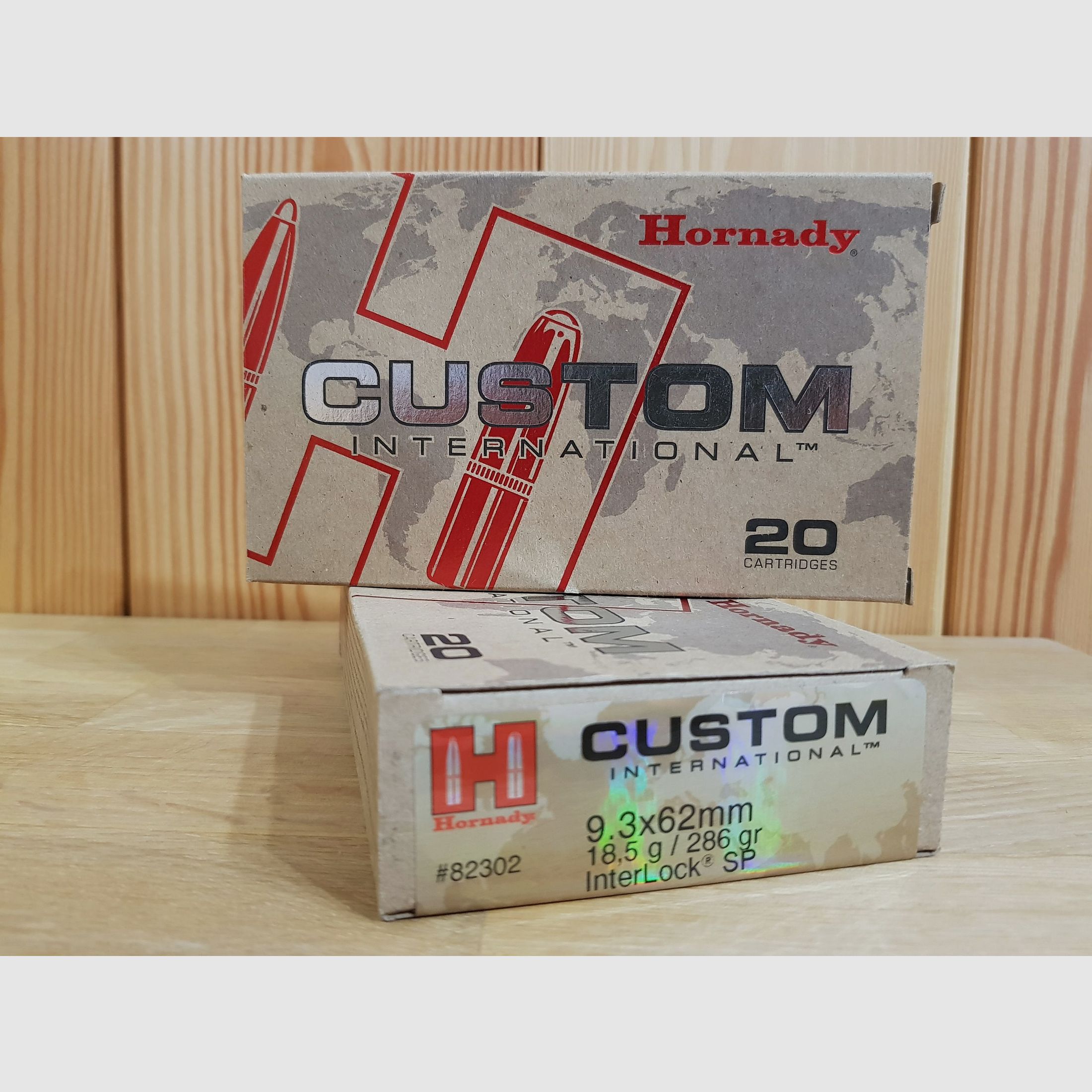 HORNADY MUNITION Kal. 9,3X62 SP INTERLOCK 286 GR.