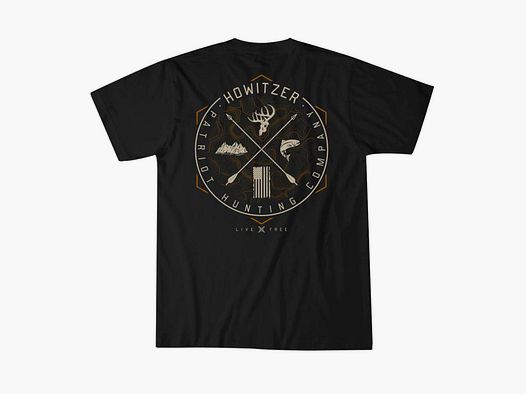 T-Shirt WILDERNESS SS TEE, black