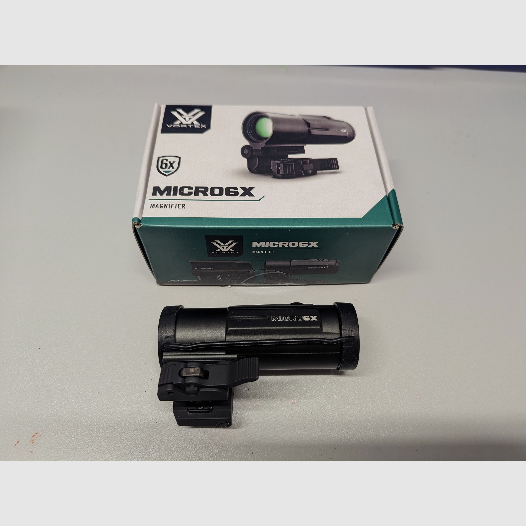 Neuwertiger Vortex Micro 6x Magnifier Rotpunkt Reflex Holo
