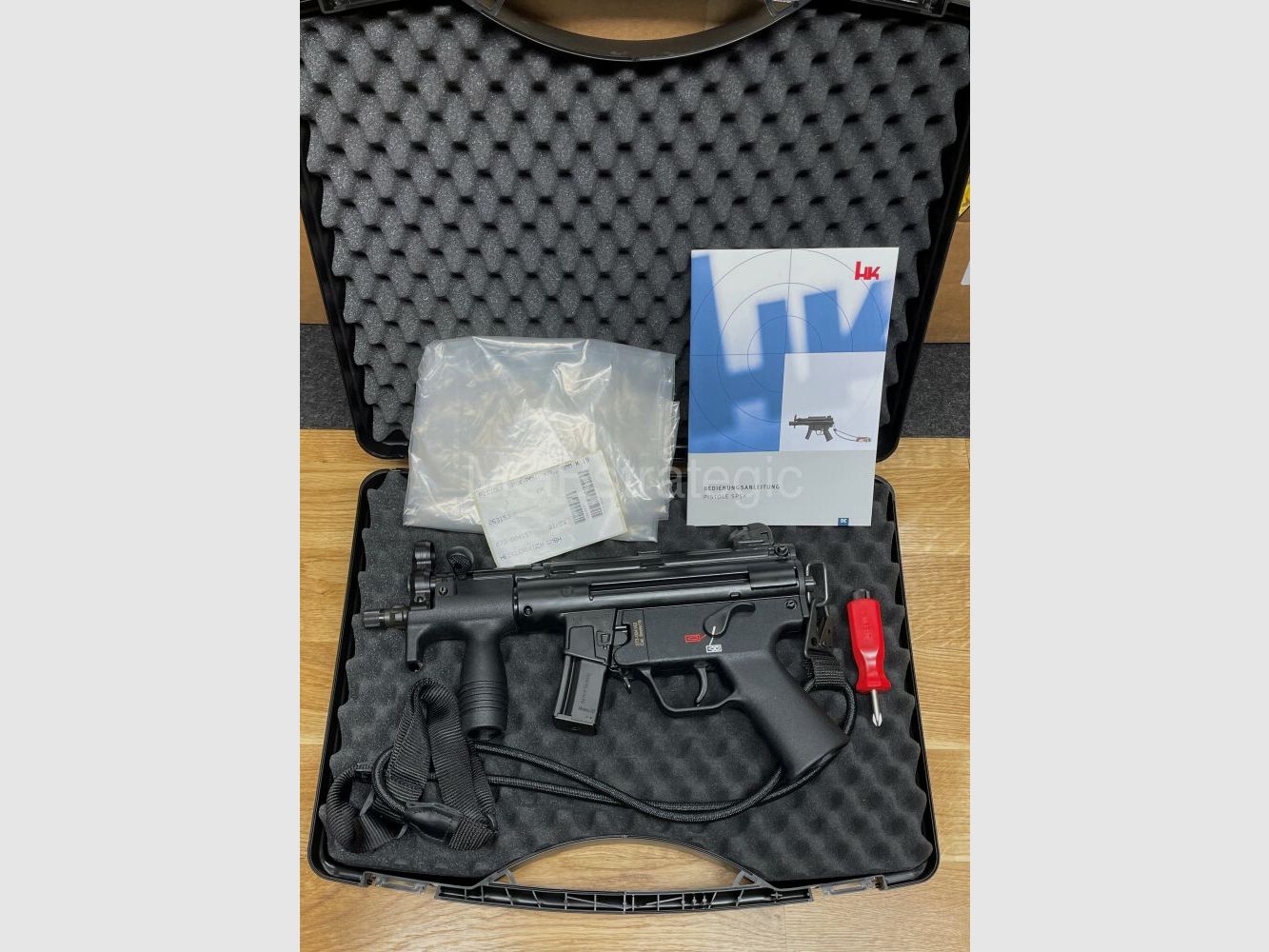 Heckler & Koch SP5K-PDW - halbautom. Pistole 9mmLuger zivile Version H&K MP5k - optional mit Klappschaft - SP5 SP 5 SP5 k MP5 MP 5