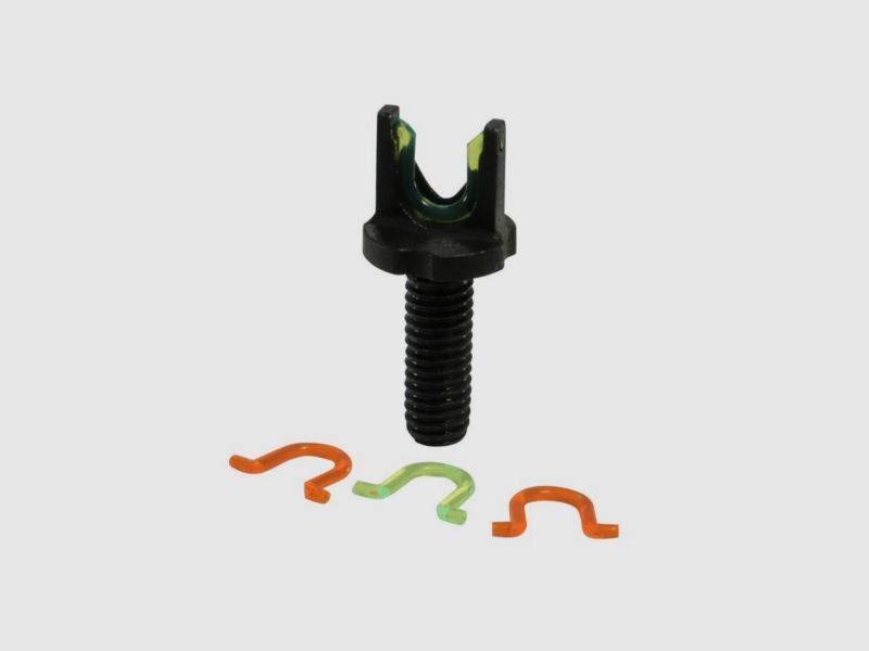 Mirino in fibra verde+rossa AR15