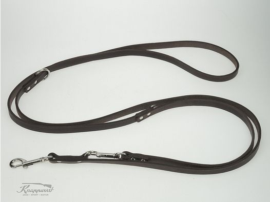 Führleine Soft genietet 14/300 braun