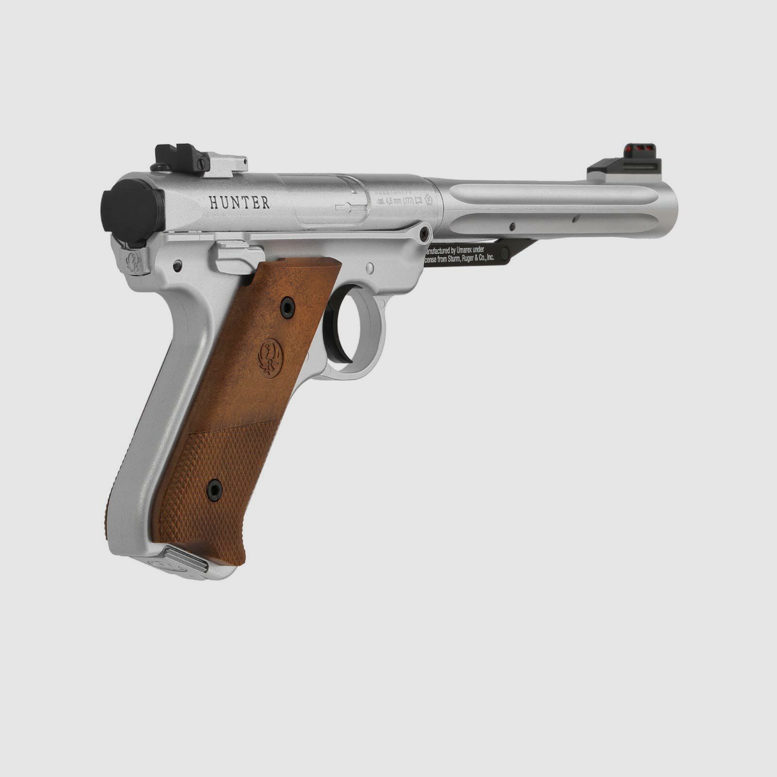 Luftpistole Ruger Mark IV Stainless - 4,5 mm Diabolo (P18)
