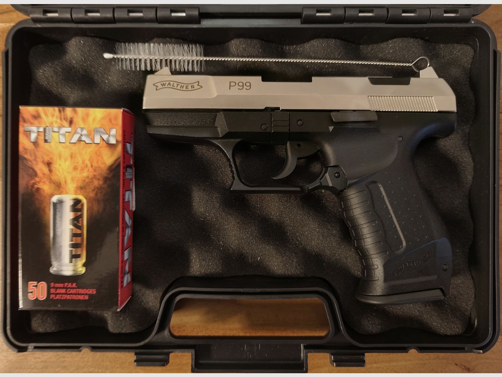 Wather P 99 Nickel kal. 9mm PTB 762 w stanie nowym