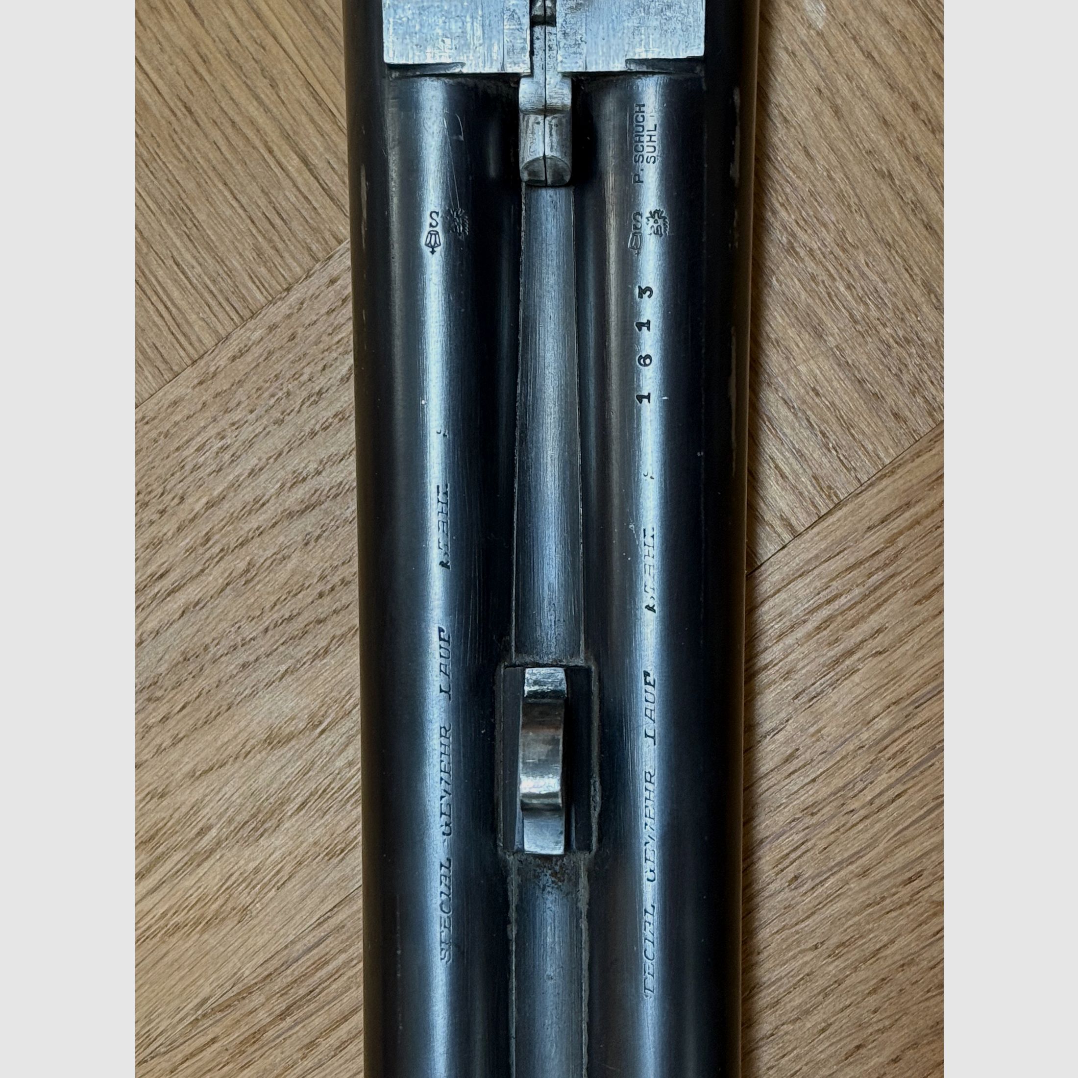 Escopeta doble Bühag Suhl 12/70