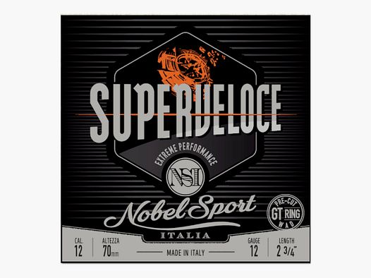 NOBEL SPORT ITALIA – Hagelpatronen – SUPERVELOCE 28G N°8,5