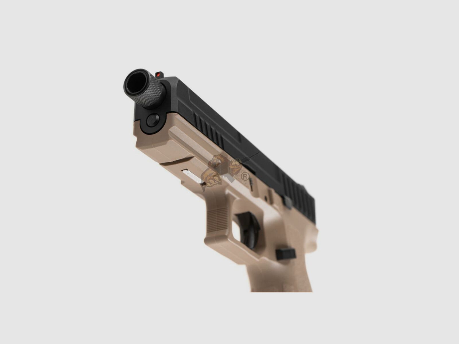 KJ Works KP-13 TBC Scivolo in Metallo GBB Deserto -F-