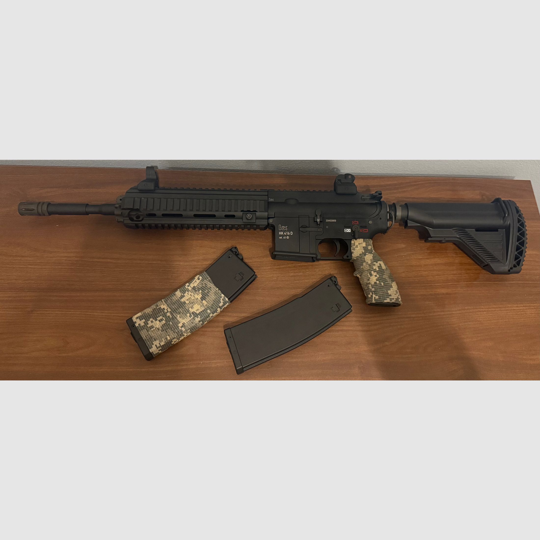HK416 D T4E cal. 43  co2