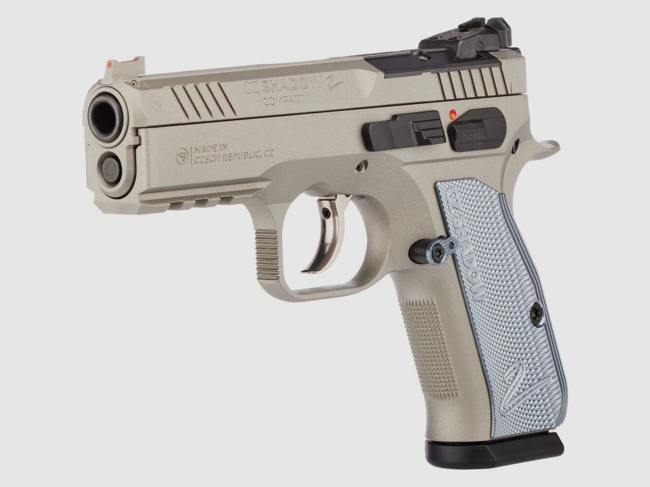 Pistolet CZ Shadow 2 Compact Titan OR Silver 9 mm Luger