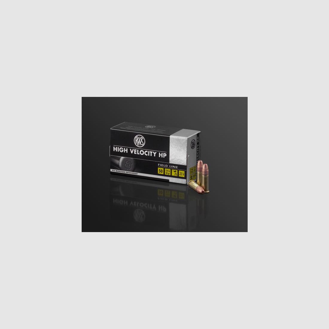 RWS High Velocity HP .22lfb Kleinkalibermunition