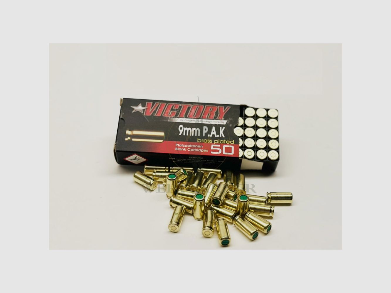 Victory 9mm P.A.K. Nabojów hukowych 50 sztuk, zdjęcie 1 z 2