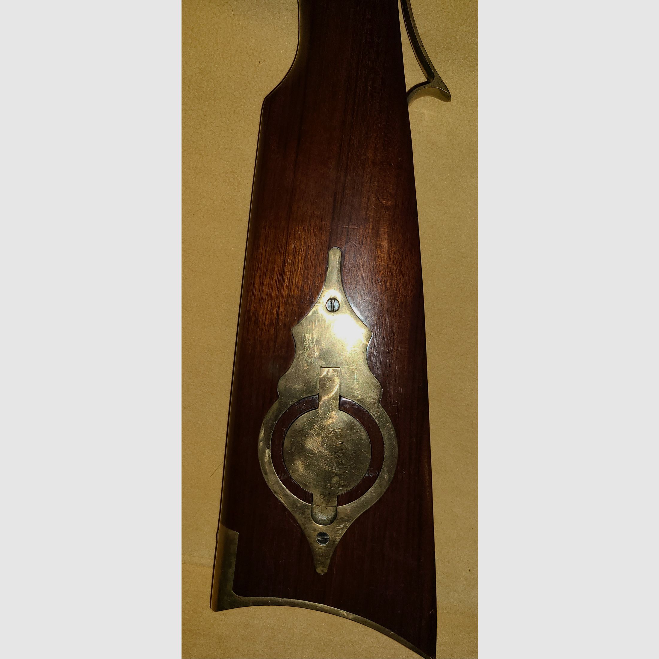 VORDERLADER BÜCHSE 383758 / cal. 45 / NUSSBRAUN / WFW / BLACK POWDER SCHWARZPULVER / HOLZ SCHAFT / TOP ZUSTAND