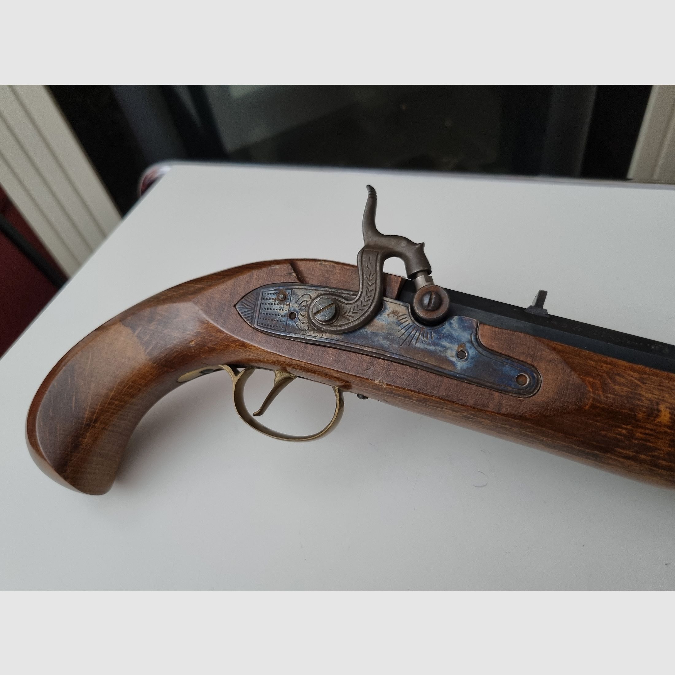 Front-loading pistol Dikar model Kentucky caliber .45