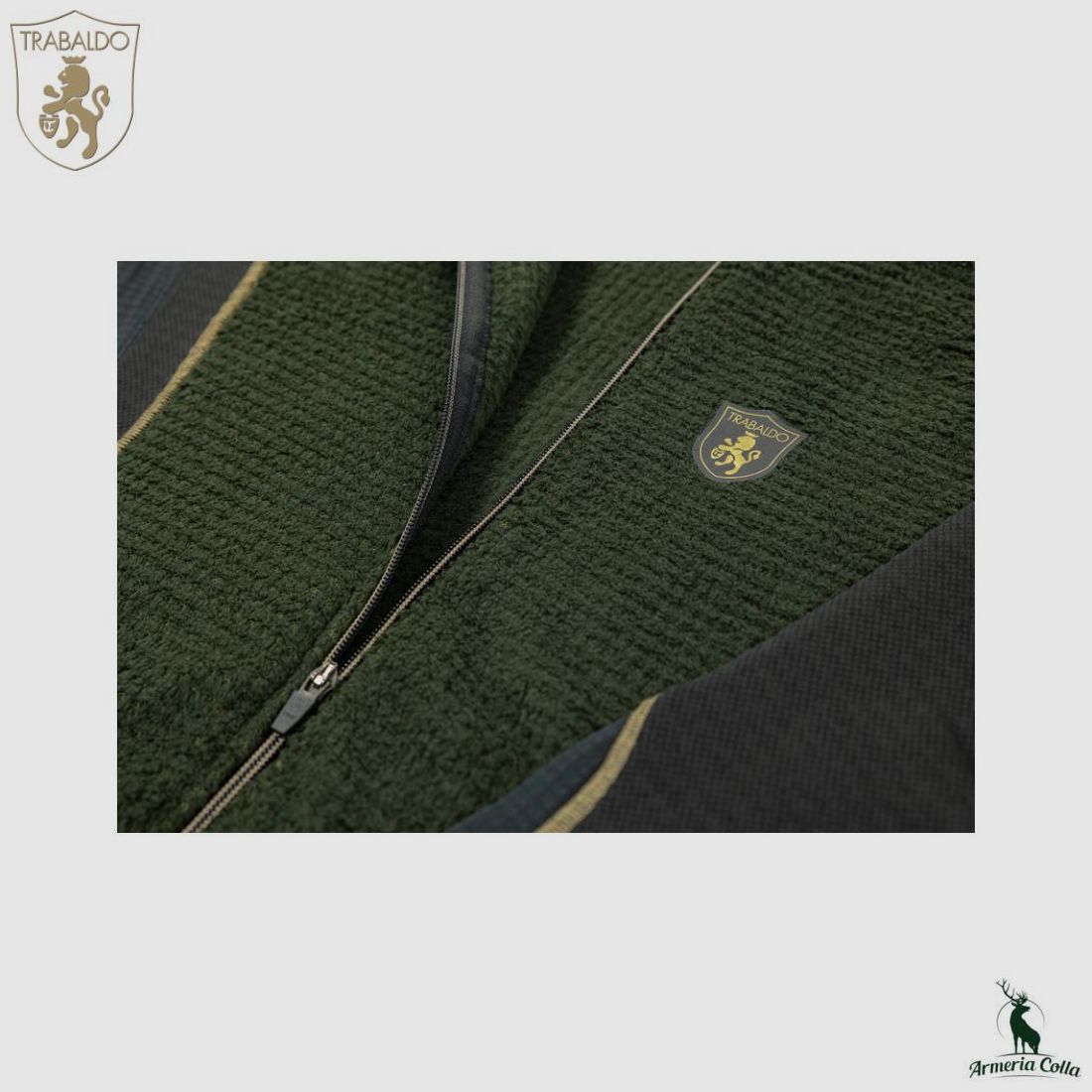 Trabaldo Shirt Tweede Laag Camp col. Groen/Zwart, afbeelding 4 van 4