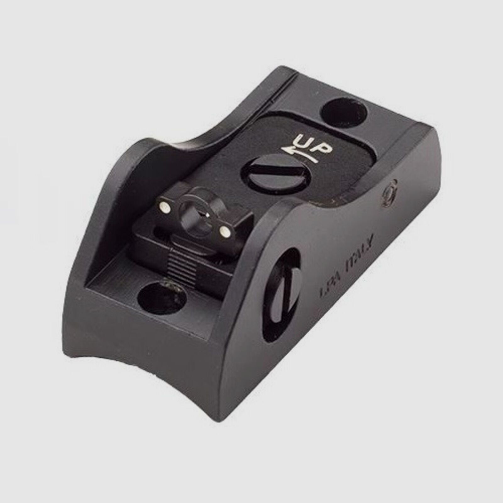 LPA Mira Ghostring 2-Dot blanca escopeta