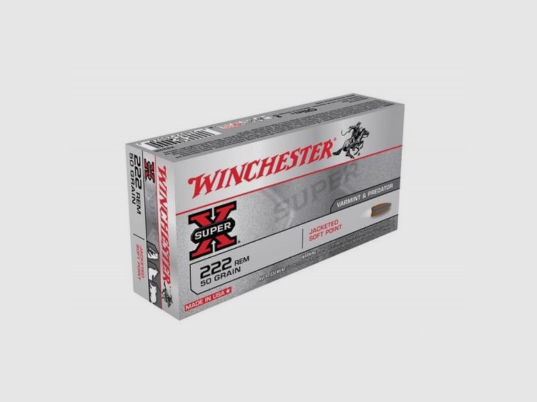 Winchester 222 Super X Varmint & Predator 50 gr, zdjęcie 2 z 2