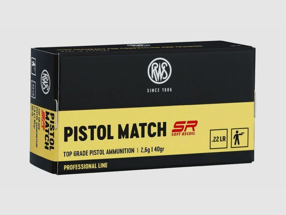 RWS Pistol Match SR à50 .22lr, imagen 1 de 2