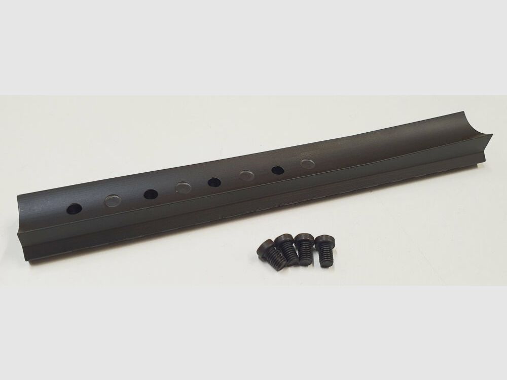 MHS Picatinny Schiene für BERGARA BA 13 ,Stahl, schwarz matt brüniert , 160mm kurz, Made in Germany, Bild 5 von 7