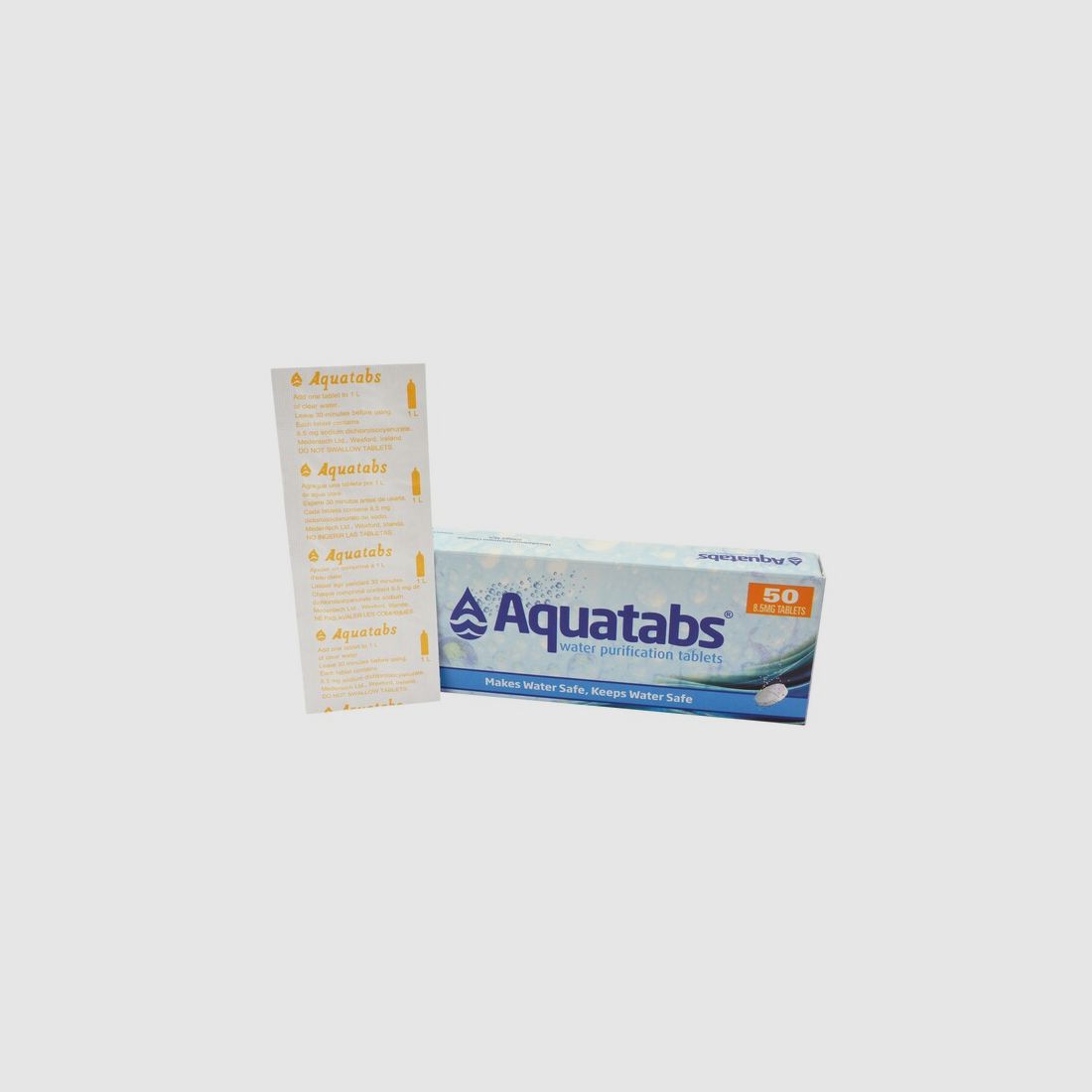 Medentech® Aquatabs® 50 Tabletten zur Wasserdesinfektion