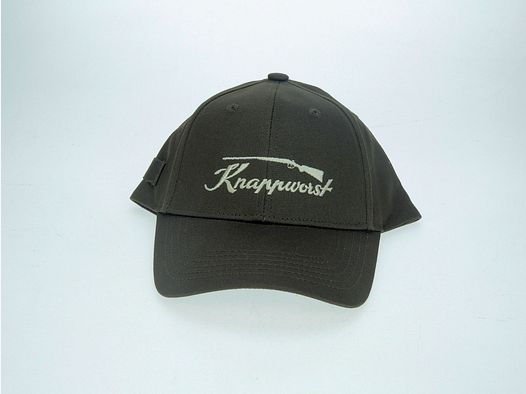 Knappworst Base-Cap oliv onesize 100%BW Stick:champaign