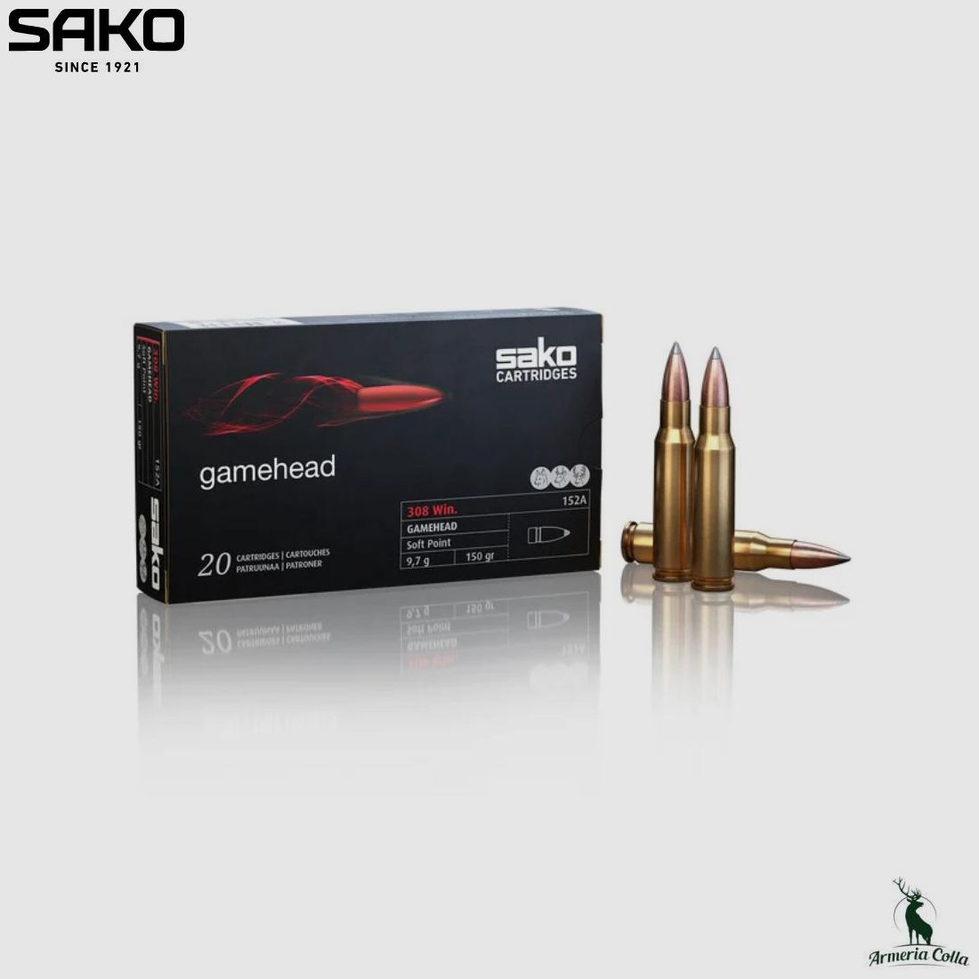 Sako Munition Gamehead Kal. .308 Win. 180 gr. Art. J42010678