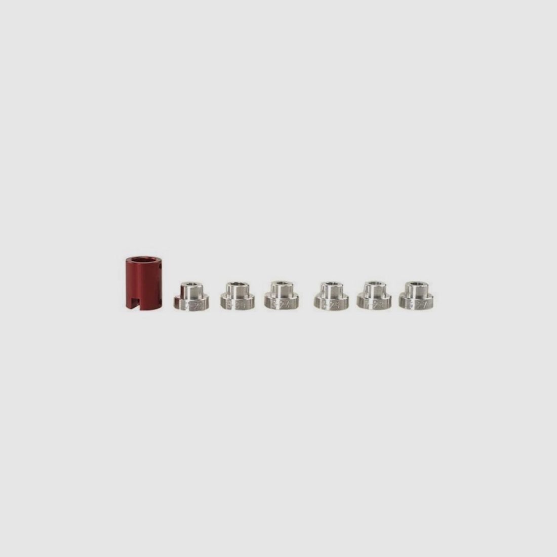 Hornady Lock-N-Load Comparator Set Body / Comparatore di proiettili con 7 inserti per calibri